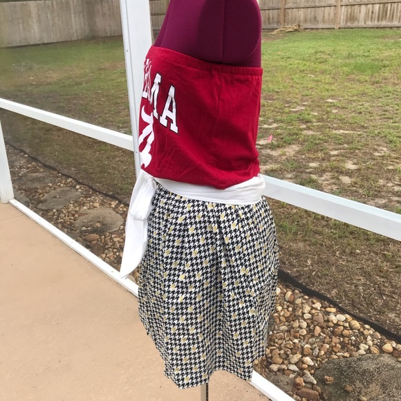 Alabama Crimson Tide strapless dress with sash - Picture 2 of 4